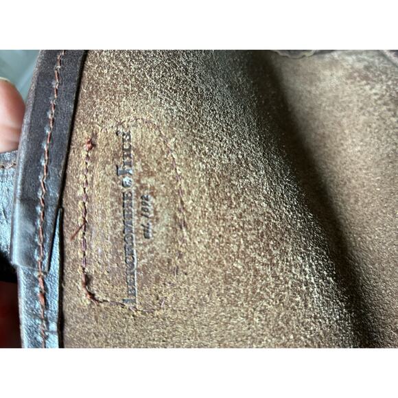 Vtg Abercrombie & Fitch Leather Ammo Shell Cartridge Bag England Crossbody 50's - Picture 9 of 13